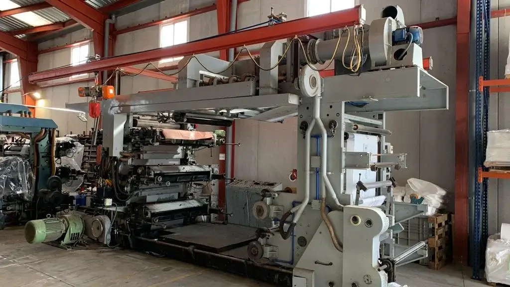 Impresora Flexografica 6 tintas