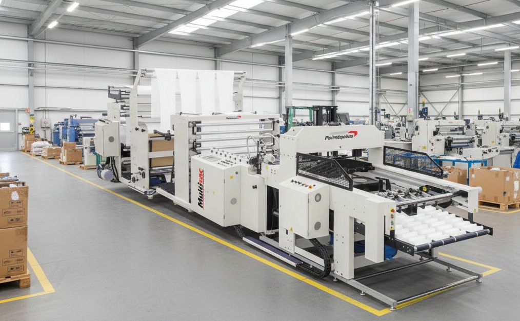 máquina de corte y soldadura Multisac de Polimáquinas